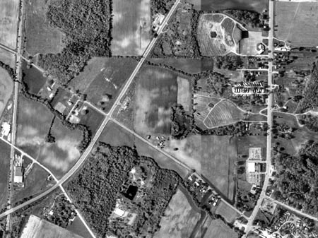 Denniston Drive-In Theatre - Aerial - Photo From Terraserver (newer photo)